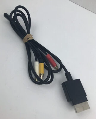 Official Microsoft XBOX 360 Composite AV Cable for Xbox 360 - Image 1 of 3