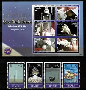 Tuvalu 1999 ☀ Anniv. Sbarco sulla Luna Set e MSS come nuovi ☀ MNH** - Foto 1 di 1
