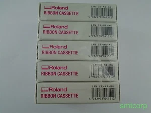 5er PACK VERSIEGELTE ROLAND MAGENTA RIBBON KASSETTE CR-MR-MG  - Bild 1 von 2