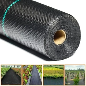 Heavy Duty Fabric For Weed Control Membrane Garden Landscape Ground Mulch Cover - Picture 1 of 24