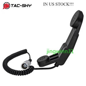 TAC-SKY H250 6pin PTT Tactical Microphone Hand MIC for PRC-152 148 Radio IN US!! - Picture 1 of 12