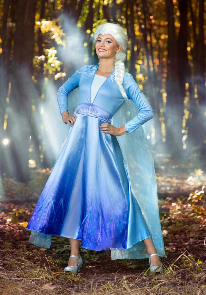 Disfraz de Elsa Frozen 2 de lujo para mujer Foto 1 de 1