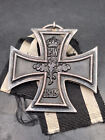 Eiserne Kreuz EK Militaria 1813 - 1914 Orden Militaria Mit Bandstück Glanz 42
