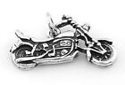 STERLING SILVER MOTORCYCLE CHARM PENDANT
