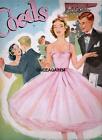 Vintage Uncut 1940-50s Coeds Paper Dolls~#1 Reproduction~Fabulous/Nos talgic