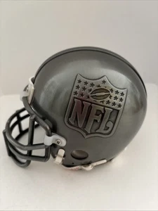Super Bowl Riddell PEWTER Promo NFL Football Mini Helm Super Bowl XL Detroit - Bild 1 von 10
