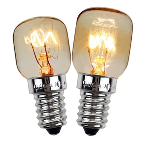 E14 LED Microwave Oven Bulbs High Temperature Cooker Hood Lamp Salt Lights - Picture 1 of 13
