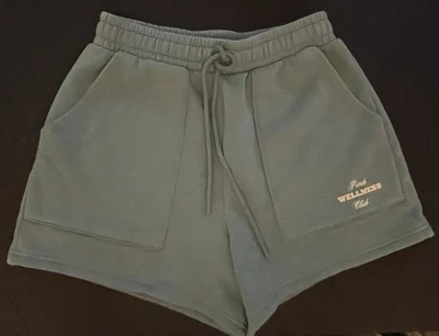 Pantalones Cortos de Salón Xs Victoria's Secret ROSA “Wellness Club” Algodón Polar Azul Nuevo sin Etiquetas Foto 1 de 4