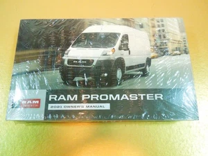 2021 RAM PROMASTER  OWNERS MANUAL NEW WITH CASE - Picture 1 of 4