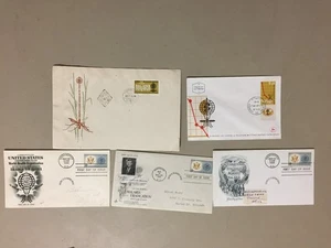 Five MALARIA fdc - Picture 1 of 1
