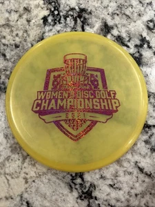 2021 Throw Pink- Women's Disc Golf Championship- Innova Invader Disc- USED - Picture 1 of 6