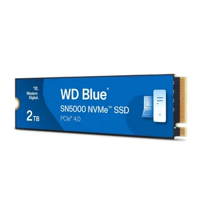 WD Blue SN5000 2TB NVMe SSD - M.2 2280 PCIe Gen4, 5150MB/s, nCache 4.0 Technolog - Picture 1 of 9