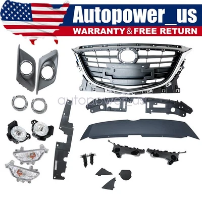 Kit de luces antiniebla de parachoques delantero 21X Fit Mazda 3 2014-2016 Foto 1 de 4