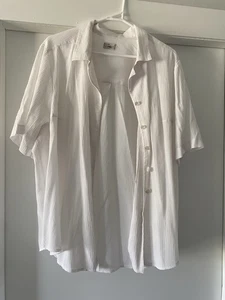 Vintage Target button up womens blouse size 20 white pearl buttons  - Picture 1 of 5