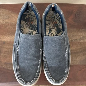 Margaritaville Cayman Herren Blau Slipper Bootsschuhe Größe 10,5 - Bild 1 von 6