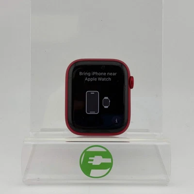 Unlocked Apple Watch Series 8 45MM Product Red Aluminum A2774 Face Only - Image 1 of 4
