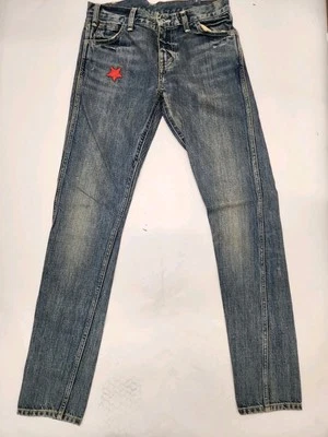 Jeans De Colección Levi's 606 Para Hombres 31x32 Naranja Tab Big E Ajustados Irregulares Hechos en Turquía Foto 1 de 4