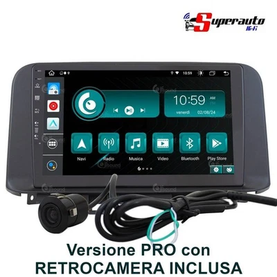 Jfsound JF-131HK-X9C-PRO autoradio car tablet 10" fit Hyundai Kona 2018-2021 - Immagine 1 di 4