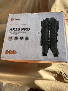 LifePro LP-AXS- BLK Axis Sports Recovery Black Air Compression Massager- Openbox - Picture 1 of 4