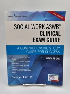 Social Work Aswb Clinical Exam Guide, 2nd Ed Comprehensive Study Guide Book - Picture 1 of 4