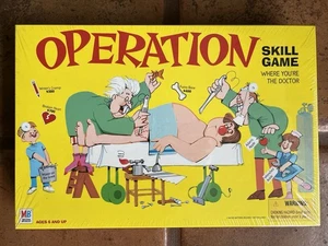 Operation Board Game 1999 Hasbro Milton Bradley - New Sealed Classic Skill Game - Picture 1 of 10