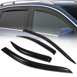 FOR 03-07 MAZDA 6/MPS GG SMOKE TINT WINDOW VISOR SHADE/VENT WIND/RAIN DEFLECTOR - Picture 1 of 11