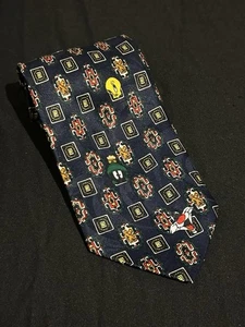 Looney Tunes Mania Herren Neuheit Vintage Krawatte 1996, Warner Brothers|4" W 57" L - Bild 1 von 3