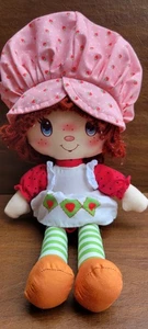 Strawberry Shortcake Basic Fun Puppe Plüsch 15 Zoll Stofftier Garn Haare - Bild 1 von 5