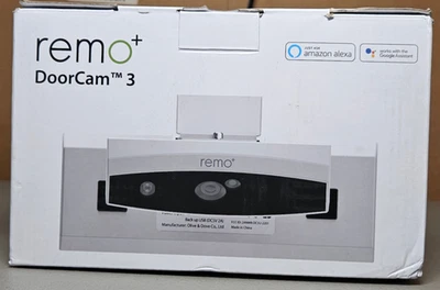 REMO+ DoorCam3 Inalámbrica Sobre la Puerta Inteligente Wifi Cámara de Seguridad ¡Nueva! ¡Caja abierta! Foto 1 de 4