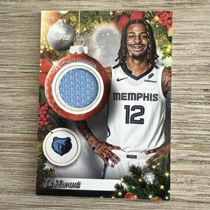 2025-26 Topps Holiday Basketball JA MORANT PLAYER GAME USED RELIC MEM Grizzlies - Bild 1 von 2