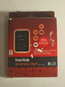 SanDisk Sansa Clip Plus 8GB MP3 Player Recorder FM Radio Neu Open Box - Bild 1 von 5