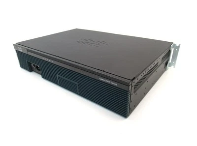 Cisco 2900 Series ISR Router Gigabit VPN Firewall 2xGE WAN 3-slot Modulabile - Immagine 1 di 3