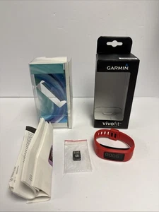 Garmin Vivofit Fitness Tracker Banda de Actividad Negra Bluetooth Dormir ANT+. - Imagen 1 de 7