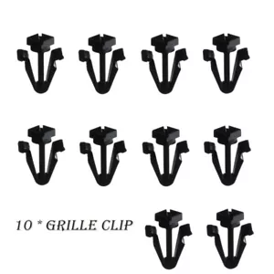 10pcs For Genuine NISSAN Navara D22 Pathfinder R50 Maxima J30 Front Grille Clips - Picture 1 of 5