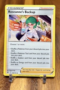 Roseanne's Backup 148/172 Non Holo Brilliant Stars Trainer Pokemon Card NM