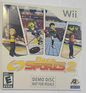 NEW SEALED Nintendo Wii Deca Sports 2 Demo Disc Not For Resale 2009 - Picture 1 of 2