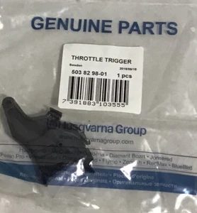 Genuine Husqvarna 503829801 Throttle Trigger - Picture 1 of 1