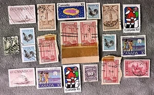 Vintage 10 Cent Stamps Of Canada - Picture 1 of 1
