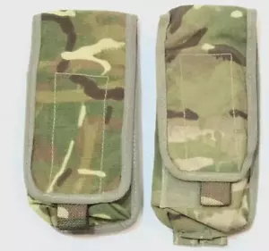 Excedente del ejército británico MTP camuflaje 2 mag sa80 bolsa de munición - Imagen 1 de 1