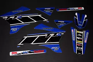 YAMAHA TTR125+L 2008-2024 MX GRAPHICS KIT STICKER KIT DECALS STICKER BUBBLE FREE - Picture 1 of 6