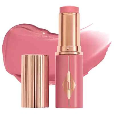 Charlotte Tilbury Unreal Lip + Cheek Glow Blush Stick Hyaluronic Acid You Pick - Image 1 of 4