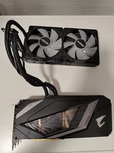 Gigabyte AORUS GeForce RTX 2080 SUPER WATERFORCE 8G - AIO Wasserkühlung - Bild 1 von 6