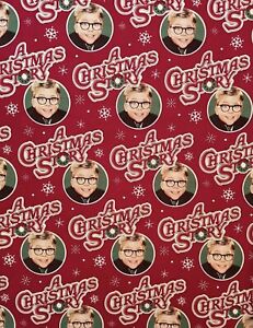 A Christmas Story Ralphie Logo Gift Wrapping Paper 70 sq ft Decoupage Xmas