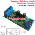 Frequency To Voltage Signal 0-10Khz 100Khz To 0-10V F/V Linear Conversion Module