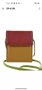 Cartera/bolso cruzado de cuero para damas Golunski colección de graffiti - Imagen 1 de 3