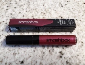 SMASHBOX Be Legendary Liquid Metal MOCOSO LAMINADO (borgoña metálico) NUEVO EN CAJA AUTÉNTICO - Imagen 1 de 4