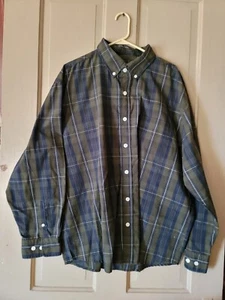 C.E. Schmidt Work Wear Snap Button Down Southwest Style Flannel Shirt Plaid M - Picture 1 of 5