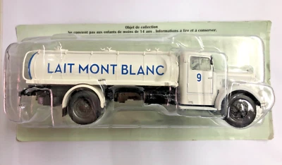 Camion Berliet N.99 GDR 7 D Serbatoio Latte Mont Bianco 1/43 IXO Hachette IN - Immagine 1 di 3
