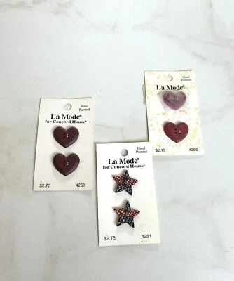 Vintage La mode For Concord Home Button Lot - Image 1 of 4