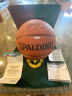 Lebron James Autographed Basketball UDA Rookie Year Signed 12/07/03 COA - Image 1 of 4